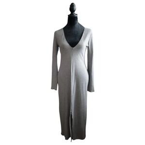 Zara Body-con Ribbed Midi